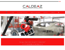 Tablet Screenshot of caldeaz.co.za